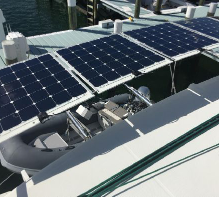 Solar Wing System of 450S Lagoon Catamaran Yacht